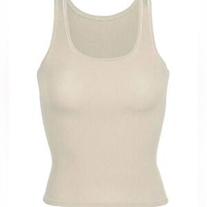 Skims Soft Lounge Tank - Taupe